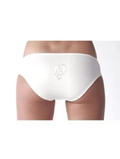 Poirier Gladde Slip 3136 Wit Zwart -Poirier Winkel 3136HB 01 2