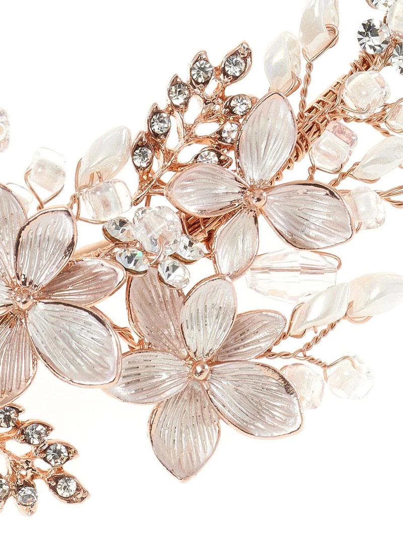 Poirier Haar Juweel Met Bloemetjes En Blaadjes Zilver Of Goud BB 432 7 Poirier Haar Juweel Met Bloemetjes En Blaadjes Zilver Of Goud BB 432 - Afbeelding 5