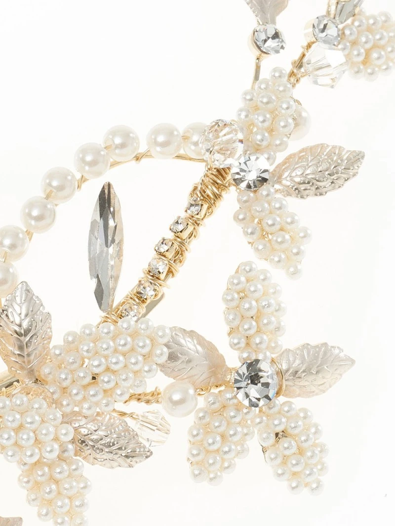 Poirier Haaraccessoire Met Bloemetjes BB-434 4 Poirier Haaraccessoire Met Bloemetjes BB-434 - Afbeelding 2