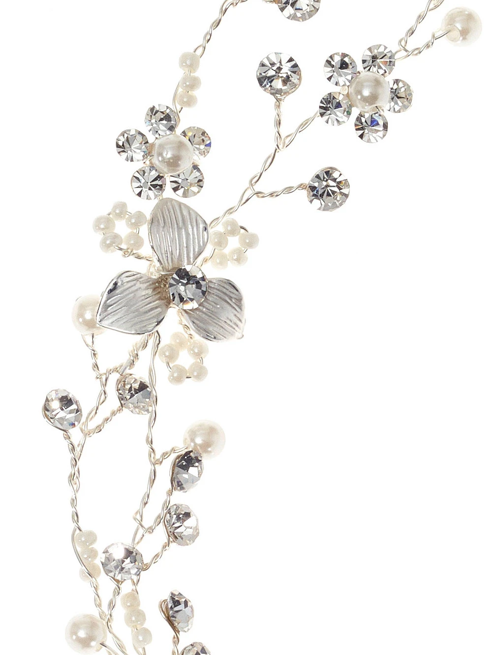 Poirier Haar Juweel Met Bloemetjes En Blaadjes Zilver Of Goud BB 631 5 Poirier Haar Juweel Met Bloemetjes En Blaadjes Zilver Of Goud BB 631 - Afbeelding 3