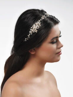 Poirier Haar Juweel Met Bloemetjes En Blaadjes Zilver Of Goud BB 631 7 Poirier Haar Juweel Met Bloemetjes En Blaadjes Zilver Of Goud BB 631 -Poirier Winkel bb 631 gold