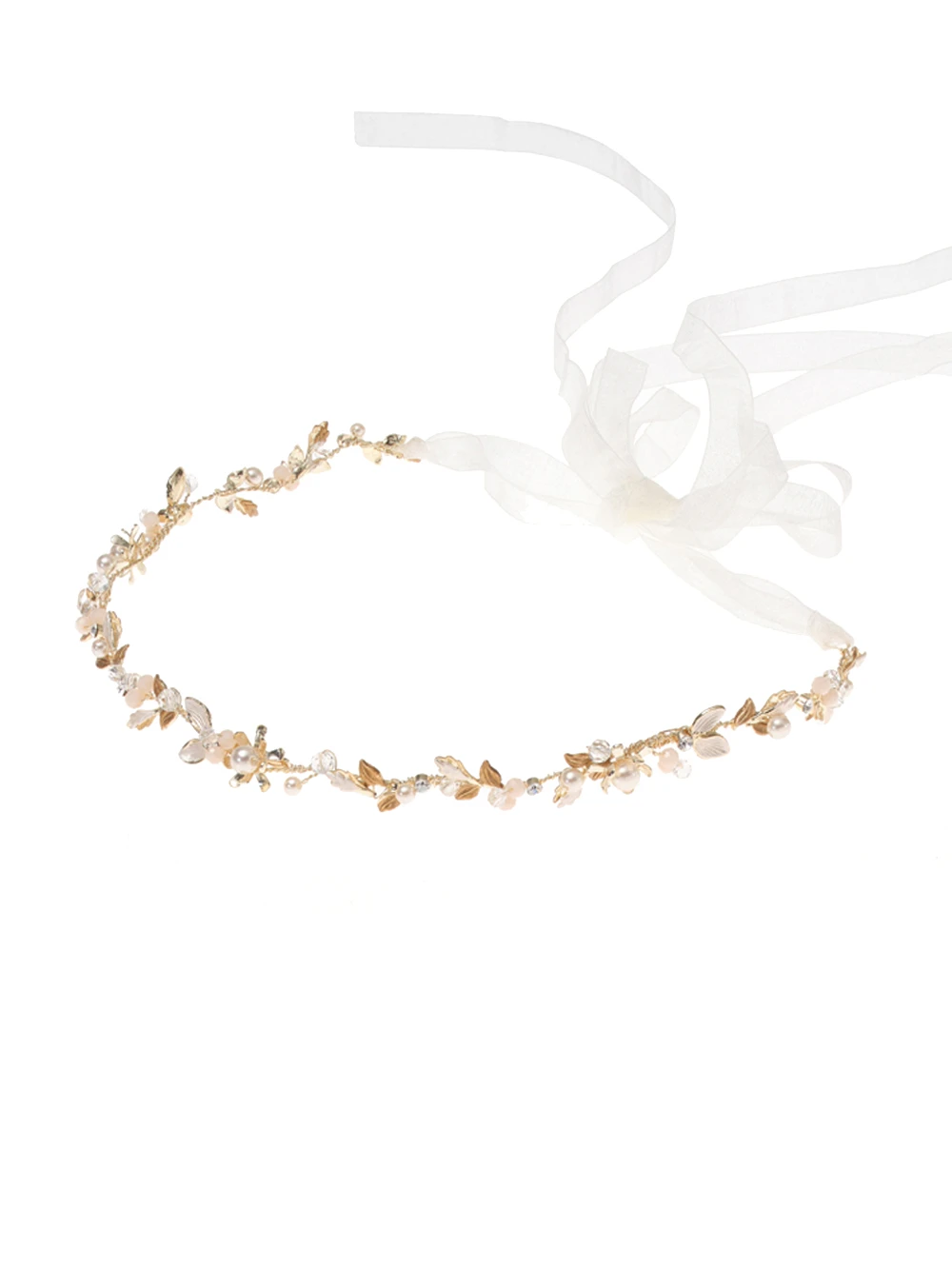 Poirier Haarsieraad Met Parels Kristallen Strass En Bloemetjes BB 8581 6 Poirier Haarsieraad Met Parels Kristallen Strass En Bloemetjes BB 8581 - Afbeelding 4