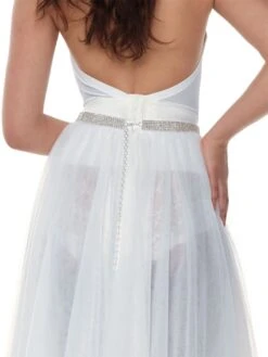 Poirier C-1410 Riem Zilver -Poirier Winkel c 1410 029 c 1410 029 05