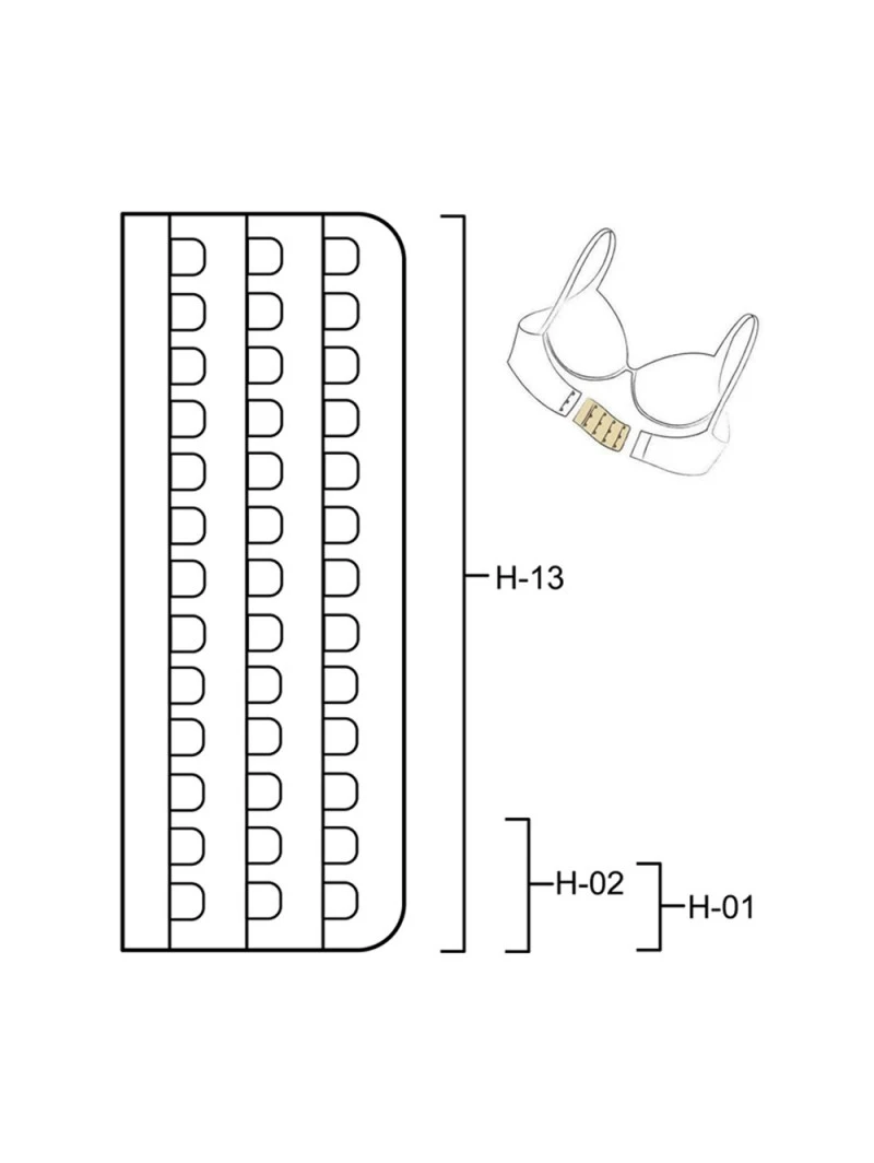 Poirier Haak En Oogband (Verlengstuk) H-13 4 Poirier Haak En Oogband (Verlengstuk) H-13 - Afbeelding 2