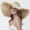 Poirier Raffia Hoed Voor Festival Wedding HT-106 -Poirier Winkel ht 106 530 ht 106 002 01 nv