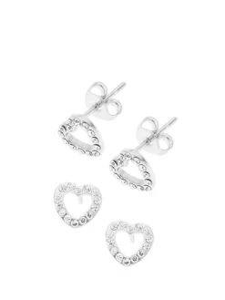 Poirier JS-009 Bruidssieraden Set Julia Zilver -Poirier Winkel js 009 029 js 009 e 030 001