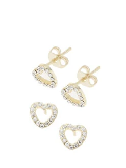 Poirier JS-009 Bruidssieraden Set Julia Goud -Poirier Winkel js 009 030 js 009 e 030 002