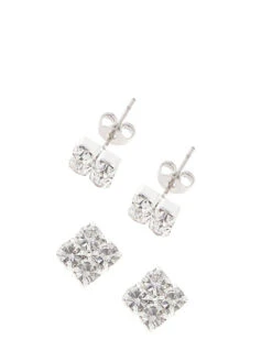 Poirier JS-010 Bruidssieraden Set Ella Zilver -Poirier Winkel js 010 029 js 010 e 029 004c