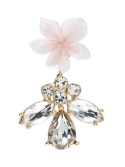 Poirier NC-1345 Oorbellen Roze/Goud -Poirier Winkel nc 1345 600 nc 1345 600 03