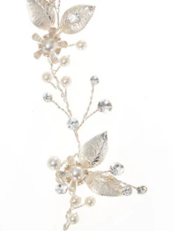 Poirier BB-8578 Haarstreng Zilver -Poirier Winkel poirier bb 8578 silver 3