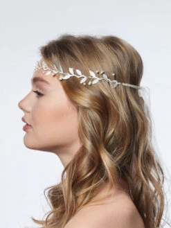 Poirier BB-8610 Haarband Zilver -Poirier Winkel poirier bb 8610 silver hairband 3