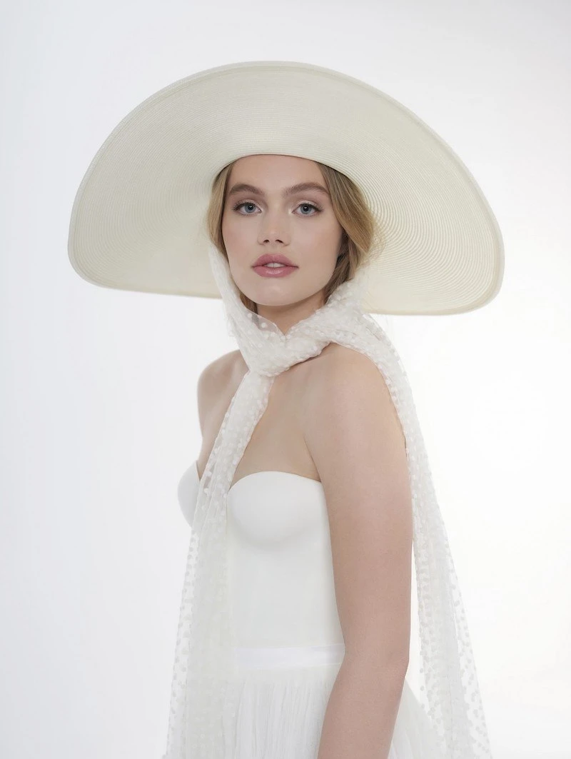 Poirier HT-103-Ivory Hoed 3 Poirier HT-103-Ivory Hoed