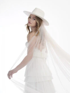 Poirier HT-301-Off White Hoed -Poirier Winkel poirier ht 301 off white hat 3