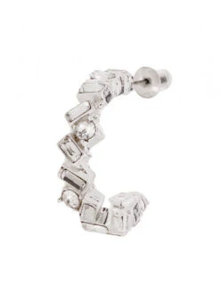 Poirier NC-1393 Oorbellen Zilver -Poirier Winkel poirier nc 1393 earrings silver 4