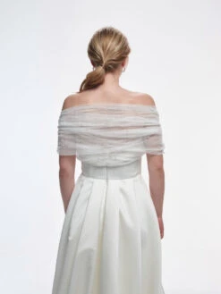 Poirier S149 Pearl Stola Ivoor -Poirier Winkel poirier s149 stola ivory 3