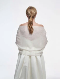 Poirier S178 Kasjmier Stola -Poirier Winkel poirier s178 stola ivory 5