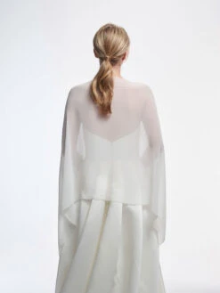 Poirier S182 Stola -Poirier Winkel poirier s182 stola ivory blue 4