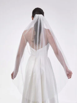 Poirier S48-120-1-Ivoor Sluier -Poirier Winkel poirier s48 120 1 ivory veil 3