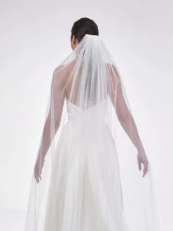 Poirier S48-210-1-Ivoor Sluier -Poirier Winkel poirier s48 210 1 ivory veil 3