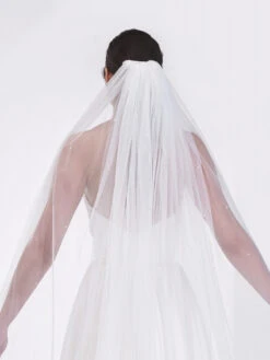 Poirier S48-300-1-Ivoor Sluier -Poirier Winkel poirier s48 300 1 ivory veil 3