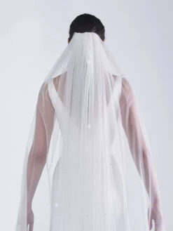 Poirier S49-300-1-Ivoor Sluier -Poirier Winkel poirier s49 300 1 ivory veil 3