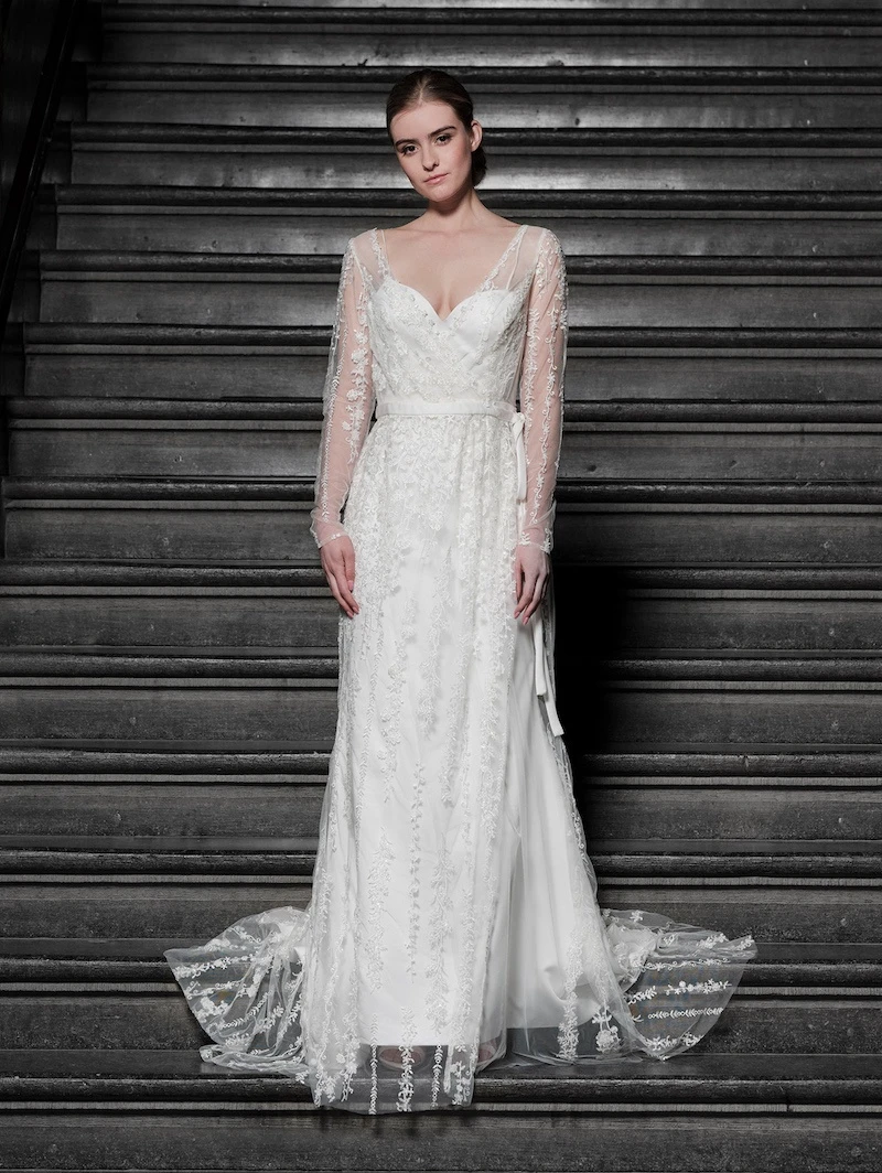 Poirier T-117 Kimono Jurk Lace 3 Poirier T-117 Kimono Jurk Lace