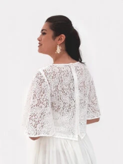Poirier T-130 Top Lace -Poirier Winkel poirier t 130 blouse lace 4