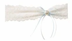 Poirier Kanten Kousenband Met Parel KB 40