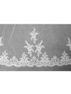 Sluier Met Italiaanse Kant S115-300/1/MED | Poirier 10 Sluier Met Italiaanse Kant S115-300/1/MED | Poirier -Poirier Winkel s115 300 1 med 002 03 1