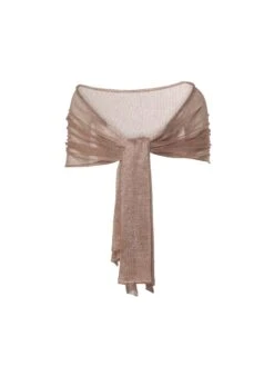 Poirier S142 Sjaal Roségoud -Poirier Winkel s142 079 s142 079 02x