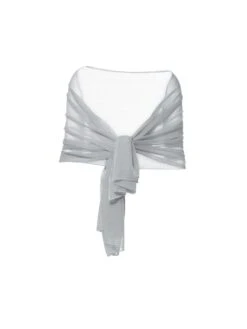 Poirier S143 Sjaal Zilver -Poirier Winkel s143 029 s143 029 02x