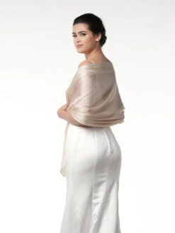 Poirier S144 Stola Champagne -Poirier Winkel s144 009 s144 009 08