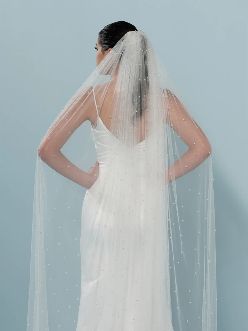 Poirier S19-300-1-Soft Sluier Ivoor 5 Poirier S19-300-1-Soft Sluier Ivoor - Afbeelding 3