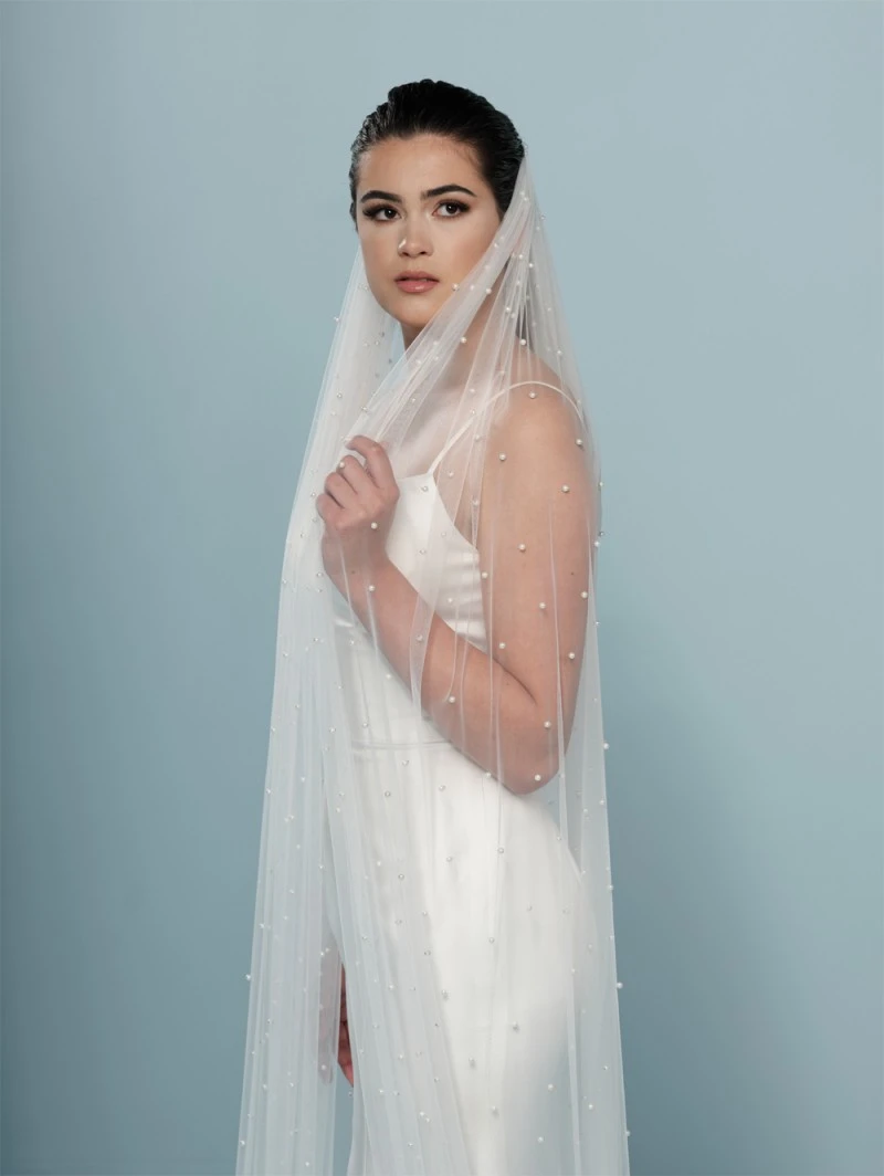 Poirier S19-300-1-Soft Sluier Ivoor 4 Poirier S19-300-1-Soft Sluier Ivoor - Afbeelding 2