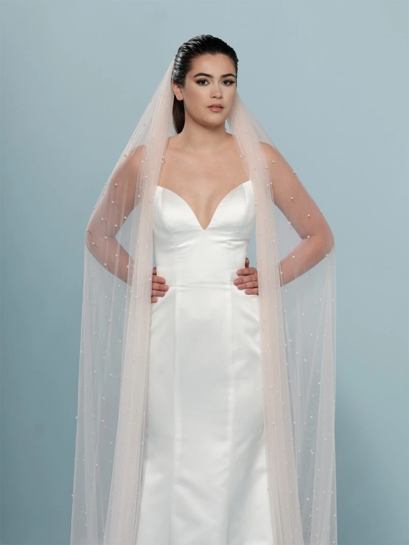 Poirier S19-300-1-Soft Sluier Blush 4 Poirier S19-300-1-Soft Sluier Blush - Afbeelding 2