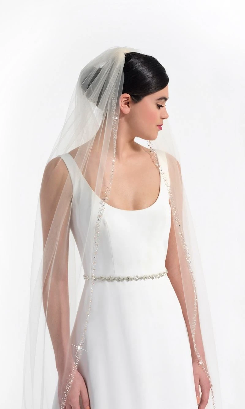 Sluier 1-laags S219 280 Cm Poirier 3 Sluier 1-laags S219 280 Cm Poirier