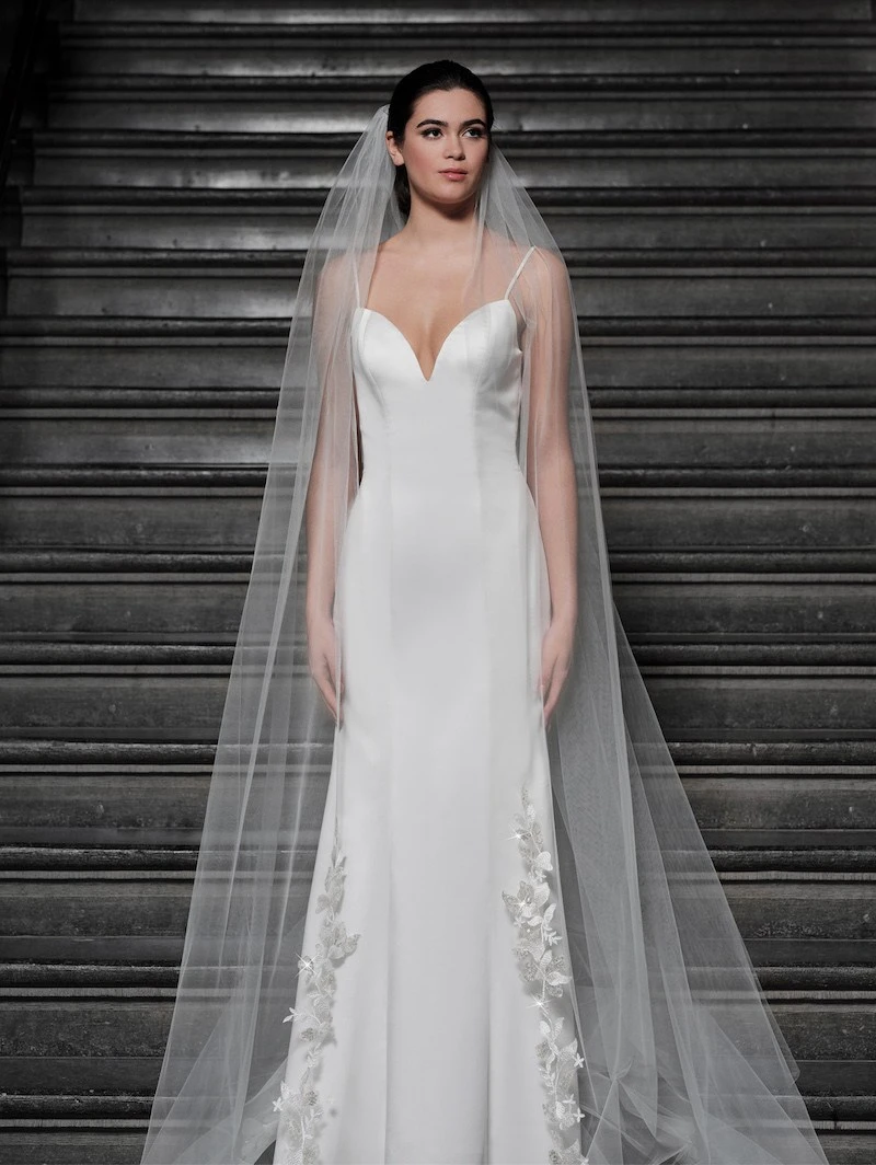 Poirier S379-300-1-MED Sluier 4 Poirier S379-300-1-MED Sluier - Afbeelding 2