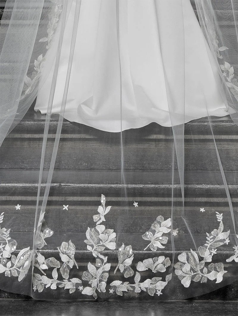 Poirier S379-300-1-MED Sluier 6 Poirier S379-300-1-MED Sluier - Afbeelding 4