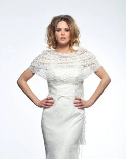 Grof Gehaakte Stola S169 Poirier -Poirier Winkel stola s169 002 4 poirier 1